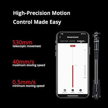 Amazon | MOZA Slypod Pro 電動 一脚 5軸カメラスライダー 13Lb